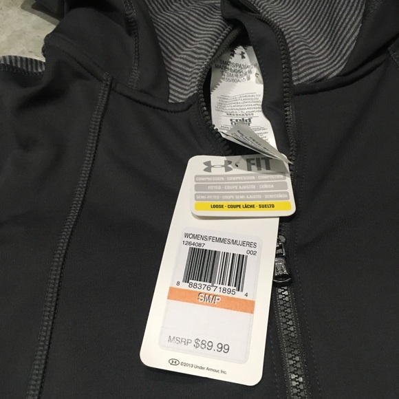 Under Armour Loose Cold Gear 1/2 Zip Sweatshirt - Picture 4 of 6